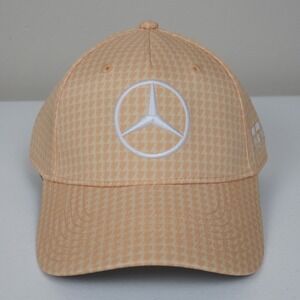 Mercedes AMG Petronas F1 Team 2023 Lewis Hamilton Special Edition Hat Peach NWT